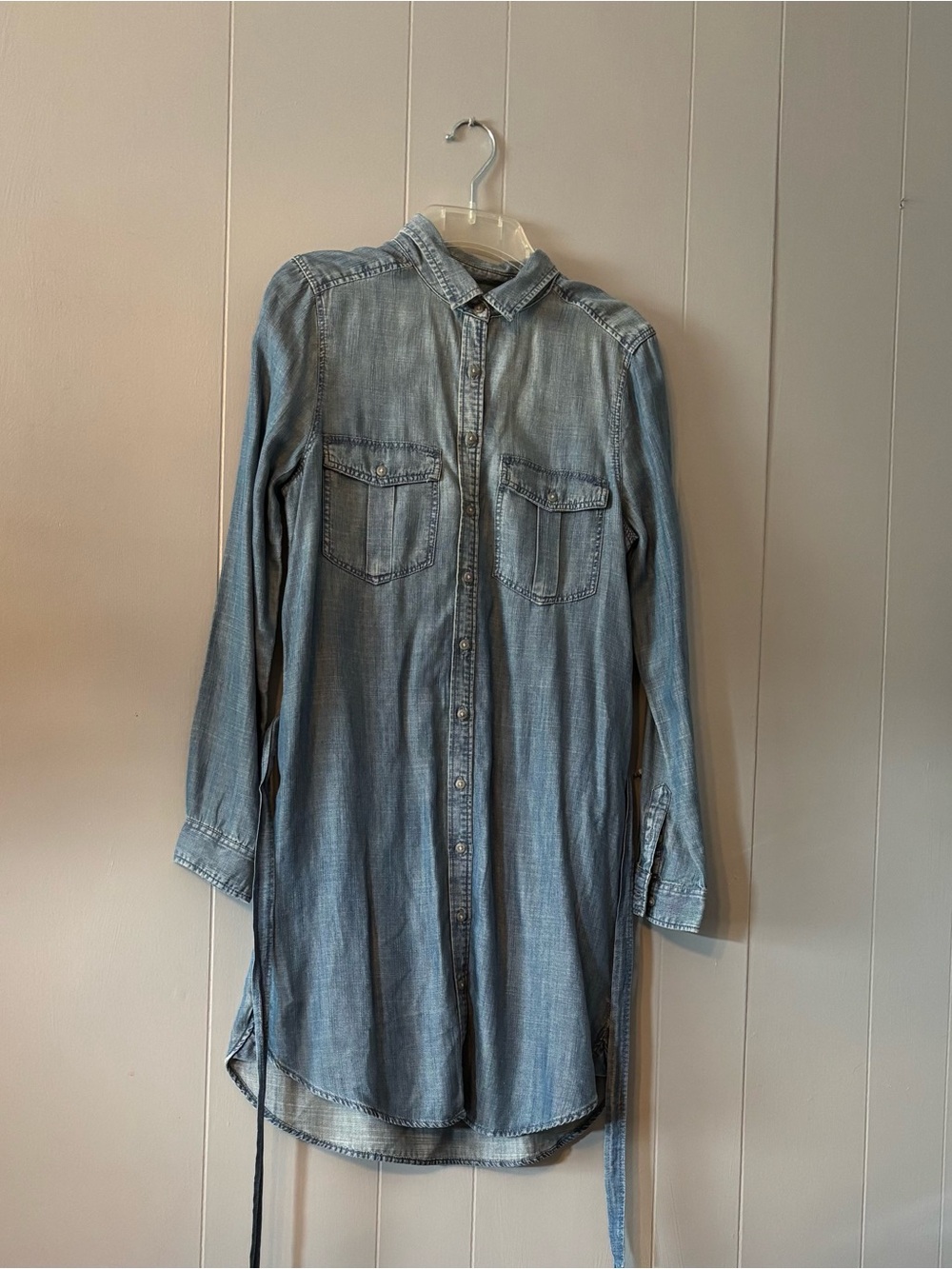 NWT American Eagle chambray shirt dress